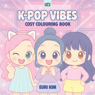 K Pop Vibes Cosy Colouring Book - 