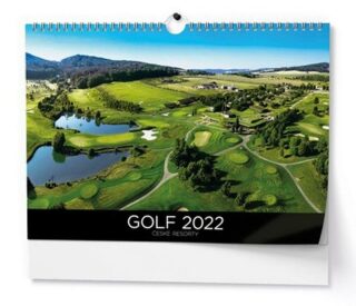 Kalendář 2022 Golf - nástěnný - neuveden