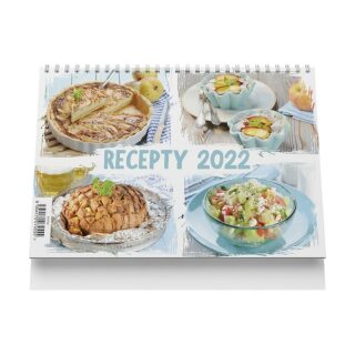 Kalendář 2022 Recepty - stolní - neuveden