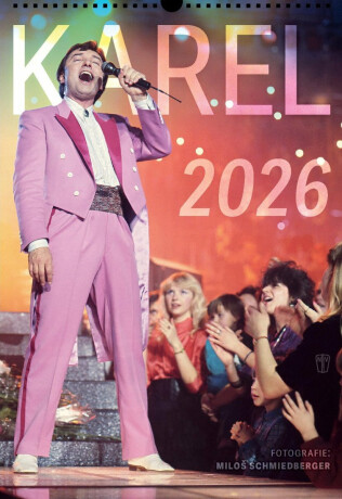 Kalendář 2026 Karel Gott, nástěnný - 