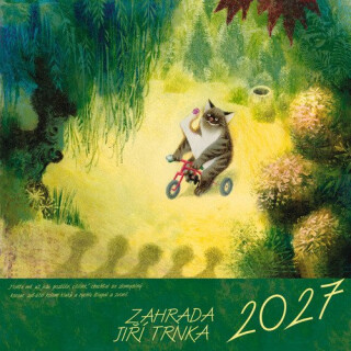 Nástěnný kalendář 2027- Jiří Trnka - Zahrada - Klára Trnková