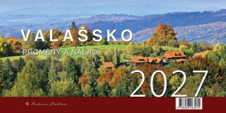 Kalendář 2027 Valašsko / Proměny a nálady - stolní - Radovan Stoklasa