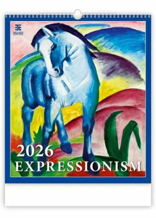 Kalendář nástěnný 2026 - Expressionism - neuveden