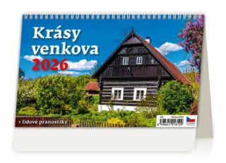 Kalendář stolní 2026 - Krásy venkova - neuveden