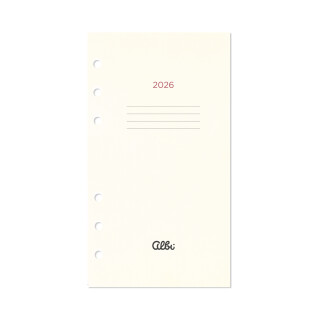 Náplň do plánovacího diáře na rok 2026 - 