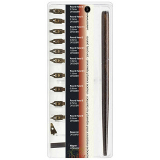Kaligrafická sada Manuscript Round Hand Set - 