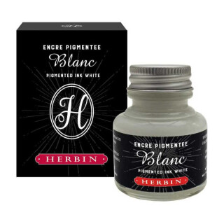 Kaligrafický inkoust Herbin 30ml – bílý - 