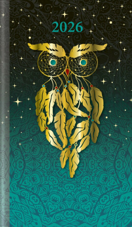Kapesní diář 2026 - Art Lapač snů (A6) - neuveden