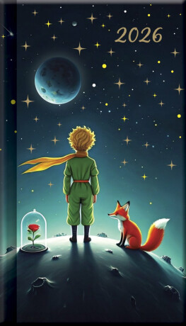 Kapesní diář 2026 - Art Malý princ (A6) - neuveden