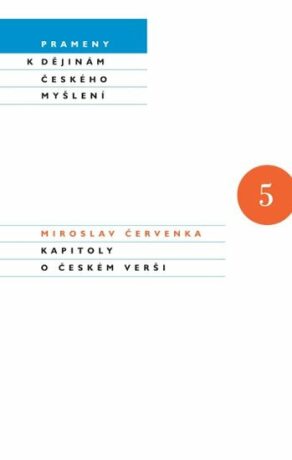 Kapitoly o českém verši - Miroslav Červenka