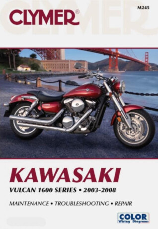 Kawasaki Vulcan 1600 Series Motorcycle (2003-2008) Service Repair Manual - Haynes Publishing