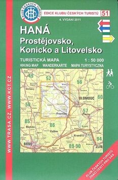 Kčt 51- Haná, Prostějovsko, Konicko a Litovelsko - neuveden