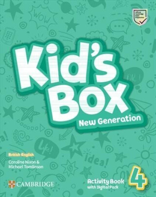 Kid´s Box New Generation 4 Activity Book with Digital Pack British English - Caroline Nixon,Michael Tomlinson