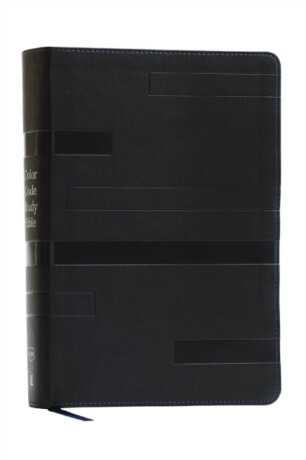 KJV Color Code Study Bible, Revealing God's Truth Color by Color (Black Leathersoft, Red Letter) - Thomas Nelson