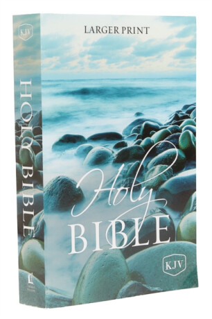 KJV, Holy Bible, Larger Print, Paperback, Comfort Print - Thomas Nelson