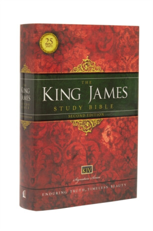KJV Study Bible, Large Print, Hardcover, Red Letter - 