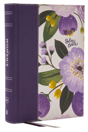 KJV, The Woman's Study Bible, Purple Floral Cloth over Board, Red Letter, Full-Color Edition, Comfort Print - 
