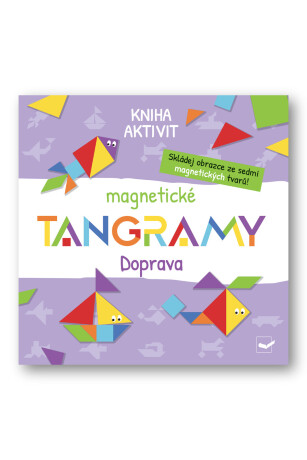 Kniha aktivit magnetické TANGRAMY Doprava - 