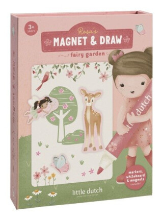 Knížka s magnety Rosa Fairy Garden - 
