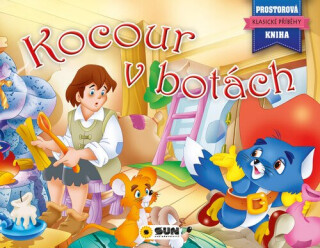 Kocour v botách - prostorová kniha - neuveden