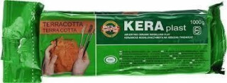 Koh-i-noor modelovací hmota KERAPLAST hnědá - terracota 1000g - neuveden