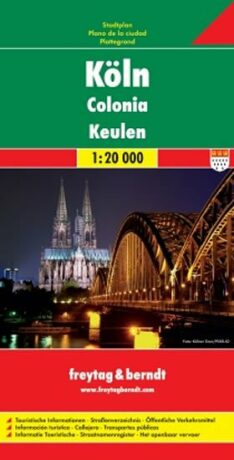 PL 127 Kolín nad Rýnem - Köln 1:20 000 / plán města (Defekt) - neuveden