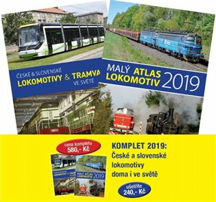 Komplet 2019: České a slovenské lokomotivy doma i ve světě - kol.