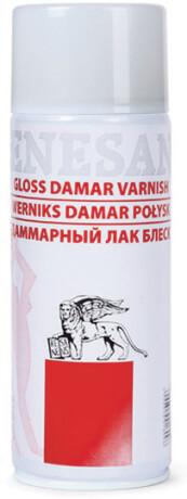 Koncový damarový lak lesklý ve spreji 400ml - 