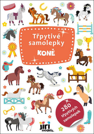 Třpytivé samolepky - Koně - neuveden