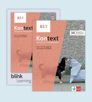 Kontext 2 (B2.1) - Kurs./Übungsbuch Teil 1 + BlinkLearning Blended Bundle (14 Monate) - Ute Koithan,Stefanie Dengler,Helen Schmitz,Tanja Mayr-Sieber