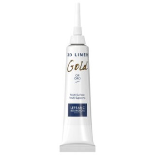 Kontura na sklo L&B 3D liner - Vitrail Pearl White 20 ml - 