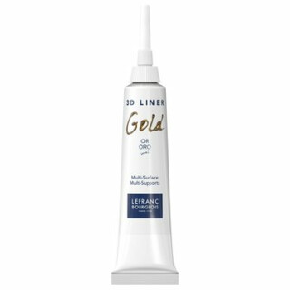 Kontura na sklo L&B 3D liner - Vitrail Silver 20 ml - 