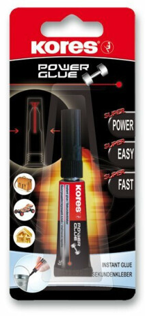 Kores Power Glue 3 g - neuveden