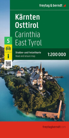 Korutany - Východní Tyrolsko 1:200 000 / automapa - 