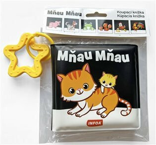 Koupací knížka s kousátkem - Mňau Mňau - neuveden