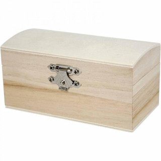 Krabička s víkem malá dřevěná - 