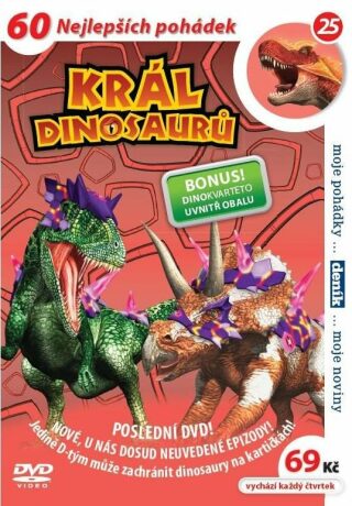 Král dinosaurů 25 - DVD pošeta - neuveden