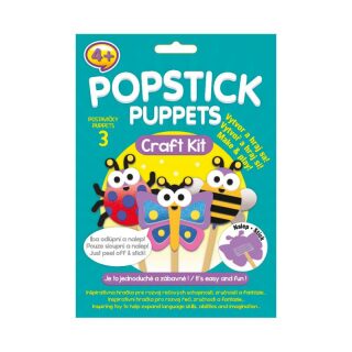Kreativni sada Popstick puppets - Broučci - neuveden
