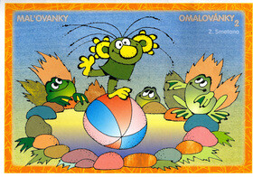 Křemílek a Vochomůrka 2 - omalovánka - Zdeněk Smetana