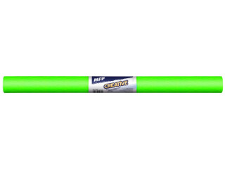 Krepový papír role 50x200cm neon zelený - 