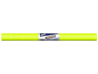 Krepový papír role 50x200cm neon žlutý - 
