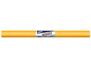 Krepový papír role 50x200cm oranžový světlý - 