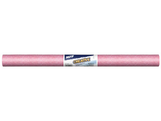 Krepový papír role 50x200cm perleťový růžový - 