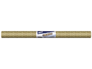 Krepový papír role 50x200cm zlatý - 