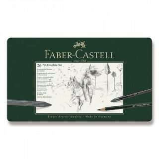 Kreslířská sada Faber-Castell Pitt 26ks - 