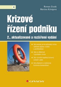 Krizové řízení podniku - Roman Zuzák,Martina Königová