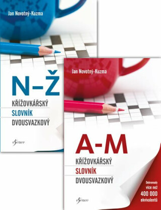 Křížovkářský slovník dvousvazkový (Defekt) - Jan Novotný-Kuzma