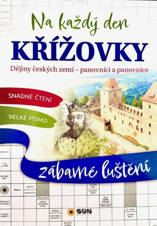 Křížovky na každý den - dějiny českých zemí - panovníci a panovnice - neuveden
