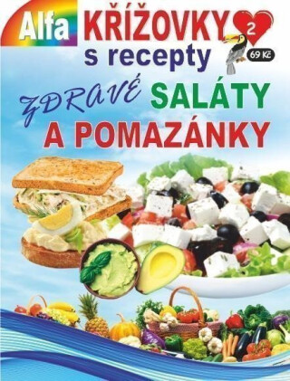 Křížovky s recepty 2/2023 - Zdravé salátřy a pomazánky - neuveden