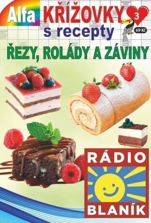 Křížovky s recepty 3/2023 - Řezy, rolády a záviny - neuveden